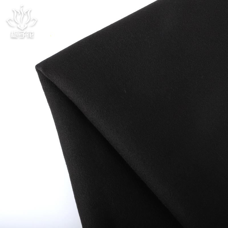 Wholesale 100% Polyester 366gsm TR Double Sided Plain Eco-Friendly Fabric for Garment & Luggage