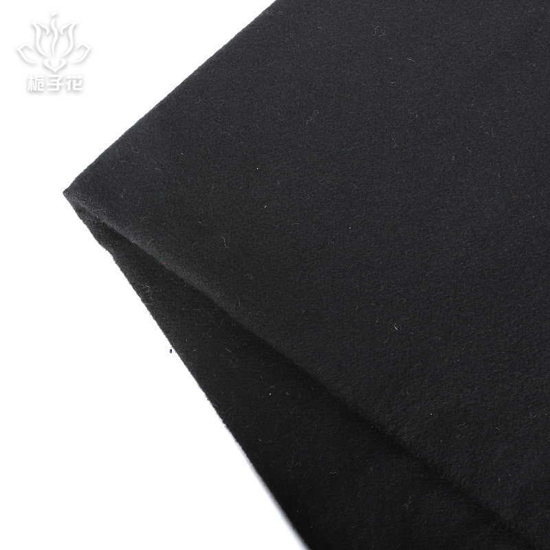 Eco-Friendly 5% Merino Wool 95% Polyester 400gsm Wool Fabric Anti Pill for Girls' Coats Garments Lug...