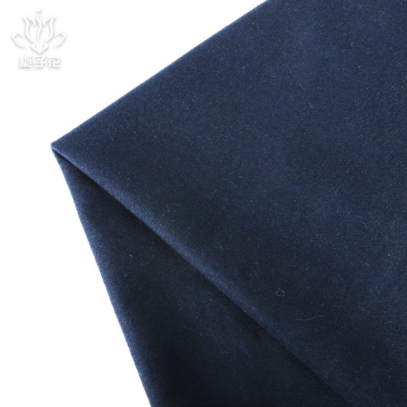 High Quality 50% Wool 50%polyester 520GSM Melton Woven Fabric Eco-Friendly for Coats&bags