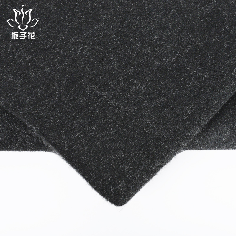 High Quality 10% Wool 90%polyester 600GSM Double Sided Smooth Hair Knitted Fabric Eco-Friendly for C...