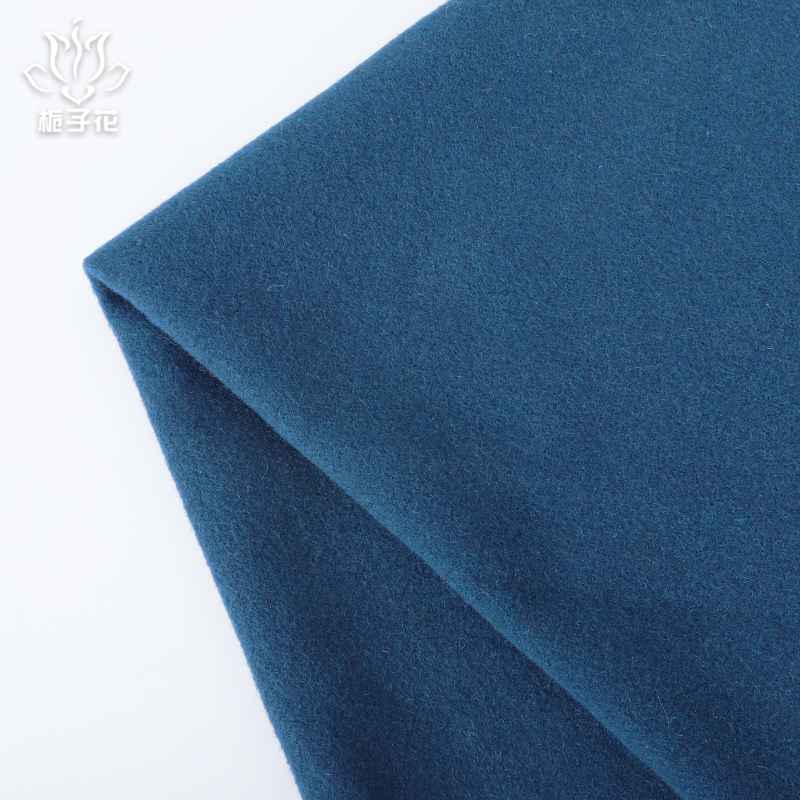 High Quality 20% Wool 80%polyester 450GSM Melton Woven Fabric Eco-Friendly for Coats&bags
