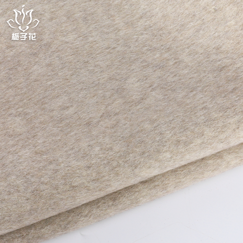 High Quality 100% Wool 600GSM Double Sided Smooth Hair Woven Fabric Eco-Friendly for Coats&bags