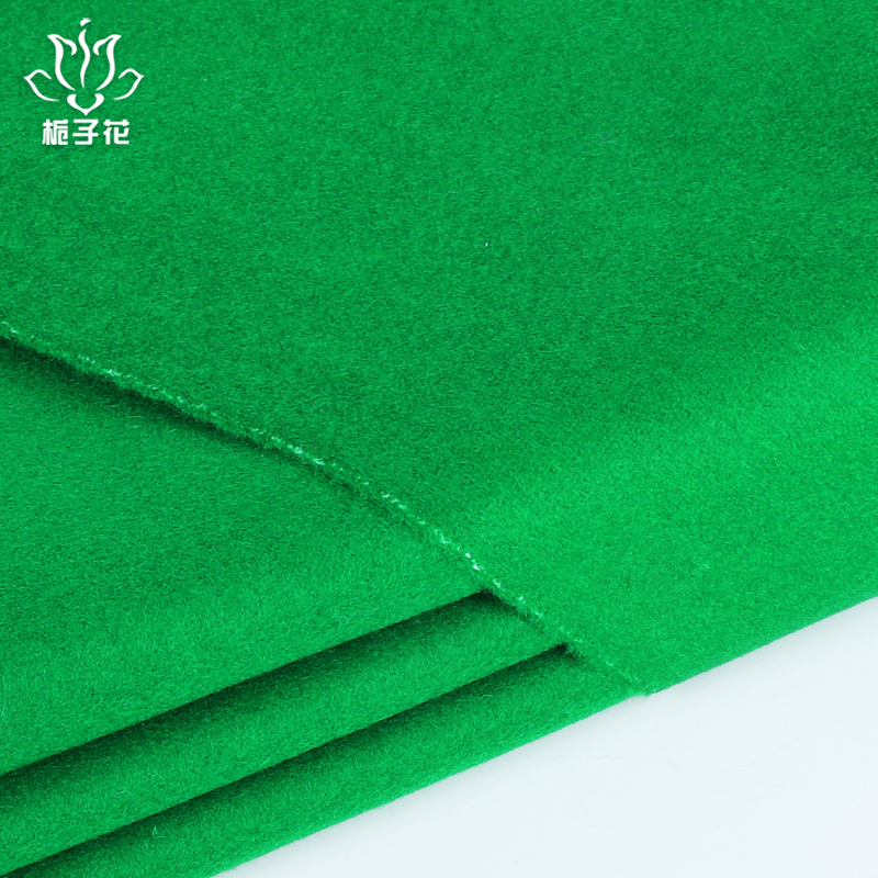 Premium Eco-Friendly 85%Wool 15%Nylon 466gsm Durable Melton Billiard Fabric for Bags & Garments
