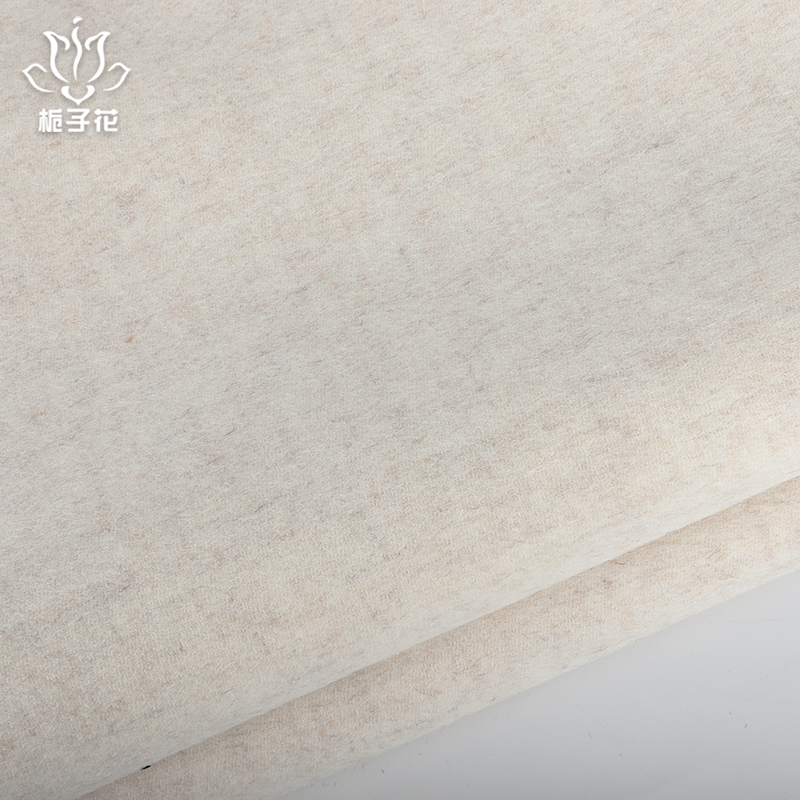 High Quality 100% Wool 630GSM Double Sided Smooth Hair Woven Fabric Eco-Friendly for Coats&bags
