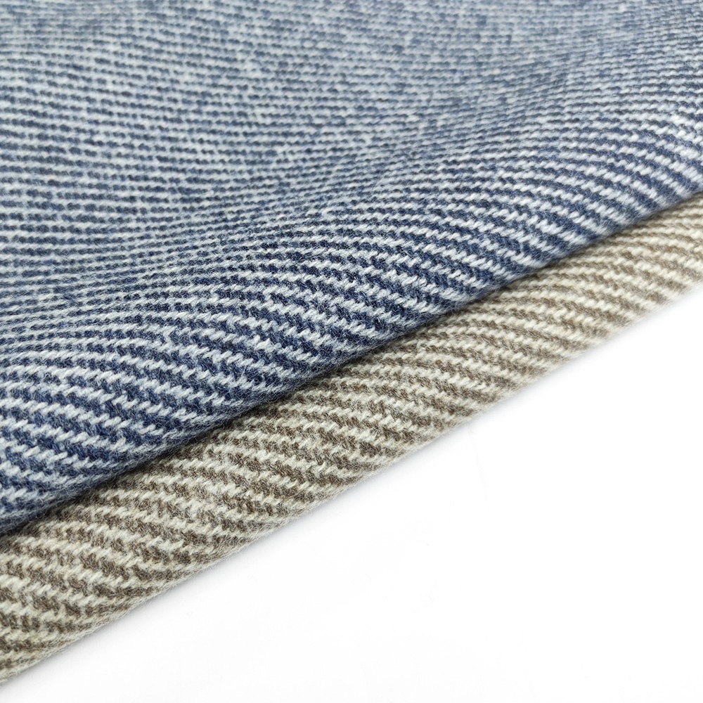 100 wool double sided twill fabric for coats