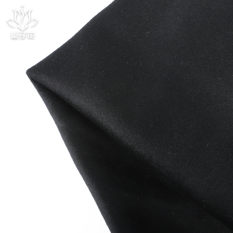 High Quality 15% Cashmere 70% Wool 15% Other Double Face 570GSM Woven Smooth Hair Fabric-Anti-static...