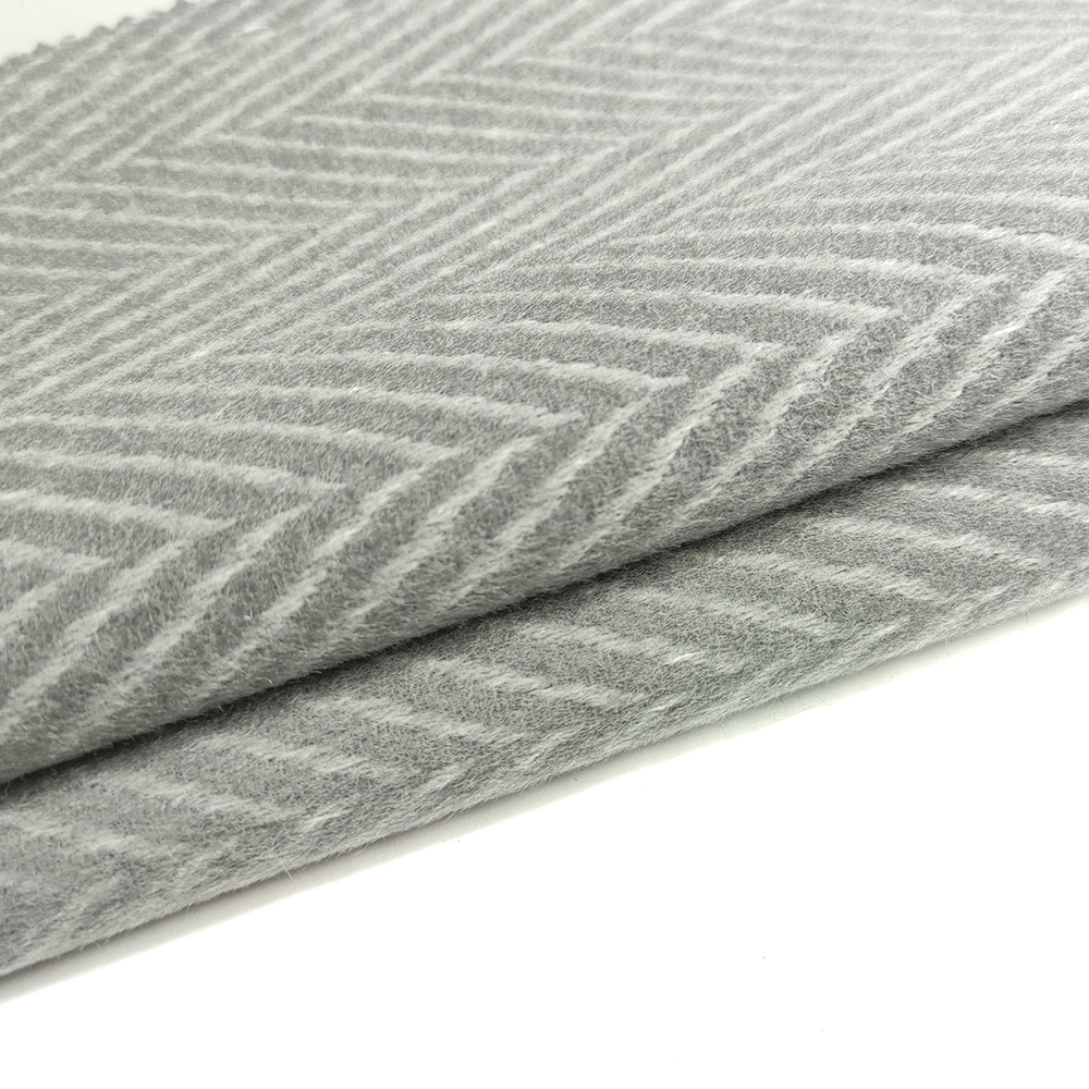80 wool 20 oth double sided herryingbone fabric for coats